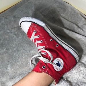 Red converse